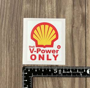 ★送料無料★SHELL V-POWER シェル オイル 石油 ステッカー デカール