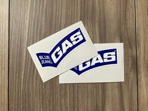 ★送料無料★Gas Blue Jeans カッティング ステッカー デカール セット