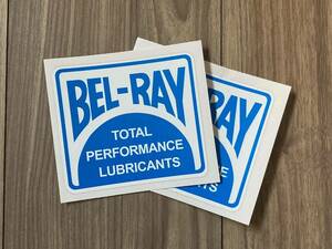★送料無料★BEL-RAY ベルレイ ステッカー デカール 2枚セット