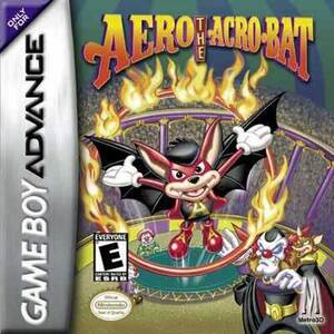 ★送料無料★北米版 Aero The Acrobat アクロバットキッズ GBA