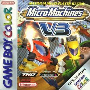 ★送料無料★北米版 Micro Machines V3 マイクロ マシーンズ ゲームボーイカラー