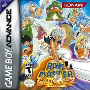 ★送料無料★北米版 Rave Master Special Attack Force マスター特殊攻撃力 GBA