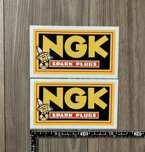 ★送料無料★NGK Spark Plugs カッティング ステッカー デカール セット