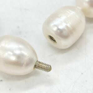 ■淡水パールネックレス5点おまとめ■a約224g 真珠 パール ケシ バロック ベビー pearl Pearl necklace jewelry silver DA0 の画像9