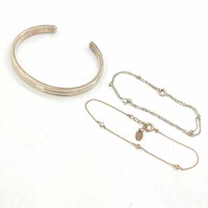 ■4°C（ヨンドシー）アクセサリーおまとめ■a 約96g pearl necklace accessory バングル bangle jewelry リング ring silver CE0の画像3