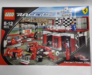 レゴ (LEGO) レーサー フェラーリ F1フィニシュライン 8672