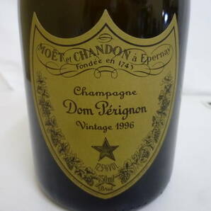 『未開栓』Champagne Dom Perignon Vintage/シャンパーニュ ドンペリニヨン ヴィンテージ 1996年 750ml/12.5度 MOET&CHANDONの画像4