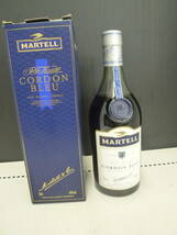 『未開栓』MARTELL/マーテル CORDON BLEU/コルドンブルー ブランデー オールドクラシックコニャック 700ml/40% 箱入り_画像1