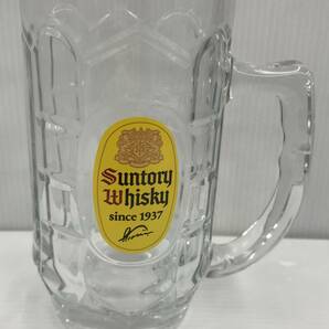 (未使用品)角ハイジョッキ/ビールジョッキ/ サントリーウィスキー/Suntory Whisky 375ml 6本入り×2箱 合計12本 外箱入りの画像3