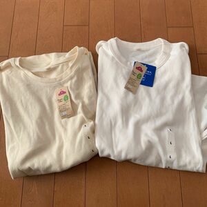 オーガニックコットン　Tシャツ　2枚