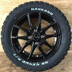 《ホットスタッフ G02》ナンカン FT-9ホワイトレター165/65R14◆4×4 M/Tマッドタイヤ ハスラー エブリィ キャリー ハイゼット 上げトラの画像1