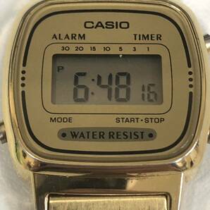 稼働品 CASIO カシオ LA670W デジタル 腕時計 の画像2