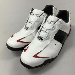 [D2665] フットジョイ ゴルフシューズ スパイクレス FJ 45322J ホワイト系 27.5 FootJoy