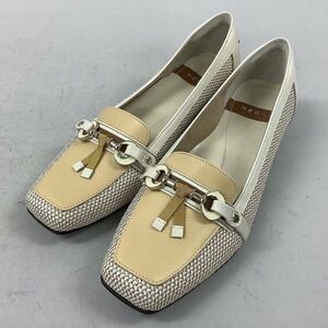 [PT13553] Юридические насосы Loafer Beige 22,5 Regal