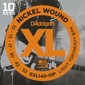 D'addario электро струна EXL140-10P