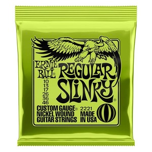 ERNIE BALL 2221 エレキ弦 REGULAR SLINKY 3セット 〈アーニーボール〉