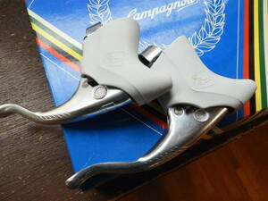 ★Campagnolo★白パッド★Ｃ レコード 期★稀少品★ブレーキレバー★カンパニョーロ★★ITALIA★