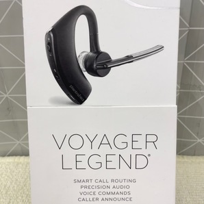 B969 美品中古 動確済 PLANTRONICS Bluetooth ワイヤレスヘッドセット Voyager Legend VOYAGERLEGEND Smart Sensor テクノロジーの画像1