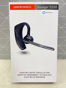 C28 beautiful goods used poly plantronics plan Toro niksBluetooth wireless headset Voyager 5200tere Work Driver staying home height sound quality 