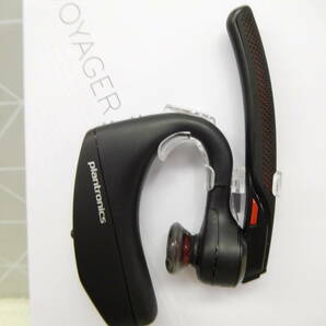 B406 美品中古 poly plantronics プラントロニクス Bluetooth ワイヤレスヘッドセット Voyager 5200 テレワーク ドライバー 在宅 高音質の画像4