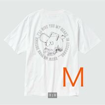 チェンソーマン × 河村康輔 UT グラフィックTシャツ ポチタ M 白ホワイト_画像1