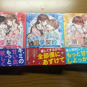 吸血鬼くんと、キスより甘い溺愛契約 3冊セット