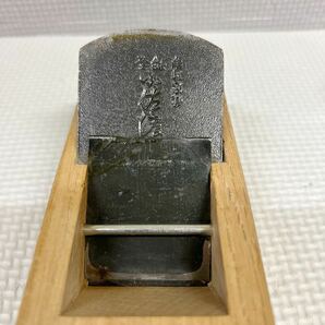 A243 かんな 角利別製 小佐渡 50mm カンナ 鉋 大工道具 5㎝ 【使用感少】の画像3