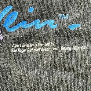 90's ヴィンテージ アインシュタインTシャツ einstein 偉人 アメリカ製 MADE IN USA の画像3