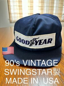 アメリカ製！GOOD YEAR CAP ヴィンテージ Marlboro グッドイヤー　SWINGSTAR製 MADE IN USA