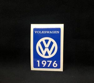 Volkswagen 1976 ステッカー ビートル 76 空冷 beetle vw フォルクスワーゲン kombi 空冷式 air cooled 空冷ワーゲン クラシック (-acvw03c