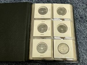 * worth seeing * Japan old coin summarize coin album 1 jpy start! asahi day 50 sen silver coin . 10 sen silver coin .. through ... sen coin summarize large amount antique coin 