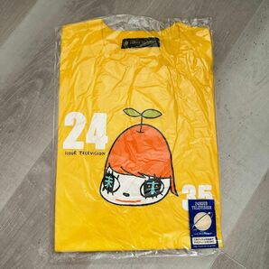 24時間テレビ チャリティーTシャツ 黄色 Mサイズ 2012