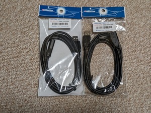 USB2.0延長ケーブル1.8m 2本セット（新品）（送料込）