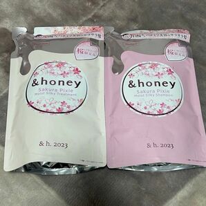 &honey アンドハニー サクラ ピクシー モイストシルキー つめかえ シャンプー＆リンス