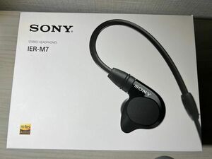 SONY IER-M7 有線イヤホン　カナル型 耳掛け型 リケーブル対応 モニター