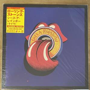 未開封 国内盤 ローリングストーンズ ROLLING STONES シーズアレインボー （ライヴアットUアリーナ） COLORED 10インチEPの画像1