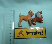 ビンテージ　マークス　ディズニーキンズ　disneykins フィギュア　PVC 　わんわん物語_画像1