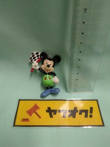 ビンテージ　ディズニー　PVC フィギュア　ミッキー　F1 緑