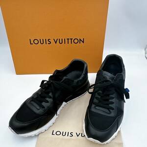 極美品●LOUIS VUITTON ルイヴィトン ルクセンブルグ・ライン モノグラム エクリプス ローカットスニーカー ブラック 27.5cm相当 メンズ