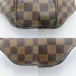 1円●極美品●LOUIS VUITTON ルイヴィトン ダミエ メルヴェール N51172 バムバッグ ウエストポーチ ショルダーバッグ レディース メンズの画像6