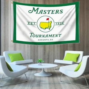 ★ 送料無料 即決！★ Masters Tournament ゴルフバナー 90×150cm ★の画像1