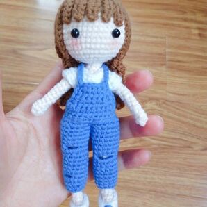 ハンドメイド　少女　おもちゃ　玩具　発達　あみぐるみ　レシピ　作り方　手編み　手作り　癒し時間　お家時間　暖かい リカちゃん