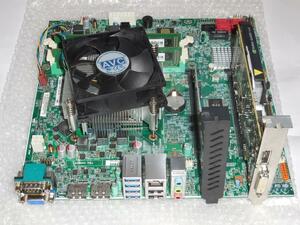 LENOVO P300マザーボード(chipset C226) LGA1150μATX, CPU XEON E3-1241-V3, Memory 8.0GB他電源システム一式