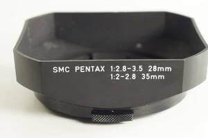 PHB02『並品』PENTAX PH-SB49 PENTAX 28mm F2.8 F3.5 35mm F2 F3.5 プラスチック製角型レンズフード