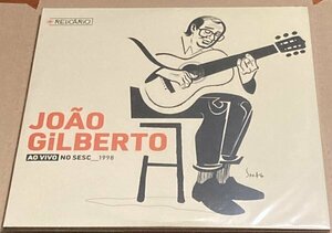 BRA盤23年オリジ！新品！3枚組！98年のサンパウロでのライブ音源！Joao Gilberto /Joao Gilberto Ao Vivo No Sesc_1998