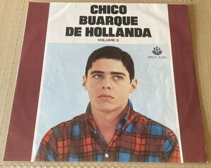 BRA盤68年オリジ！初期MPB！シコ ブアルキの名曲多数のブラジル音楽歴史的名盤！Chico Buarque De Hollanda Vol 3