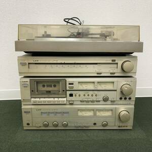 Lo-D low ti- system combo turntable HT-78, tuner FT-58, cassette deck D-78s, amplifier HA-78 electrification ok set goods B4