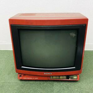 SONY ソニー トリニトロン KV-14GR2 ブラウン管TV 1985年製 通電ok 現状品 C4の画像1