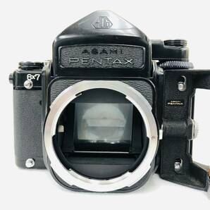 ASAHI PENTAX 6×7 中判カメラ＋レンズ Takumar/6×7 1:3.5/55＋ファインダー等 セット品 B3の画像2