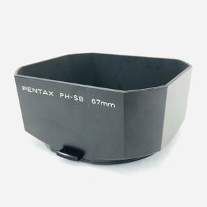 Asahi PENTAX ペンタックス クイックフォーカスリング , PH-SB 67mm レンズフード セット品 B3の画像2